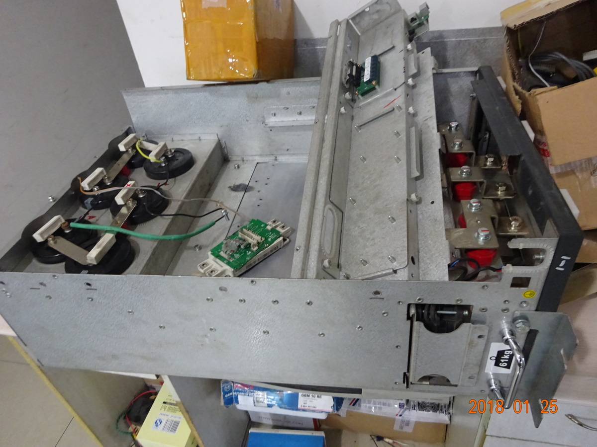 INOVANCE汇川模块化变频器MD601维修现场实况